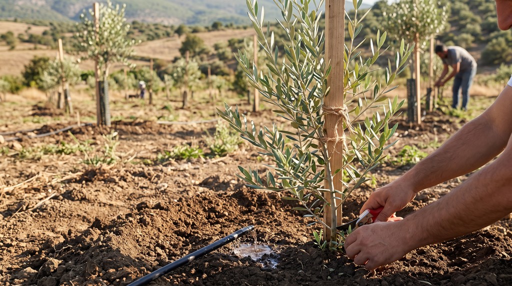 Yeni Dikilen Zeytin Fidanı Bakımı: Sulama, Budama ve Gübreleme | Atanur Fidancılık